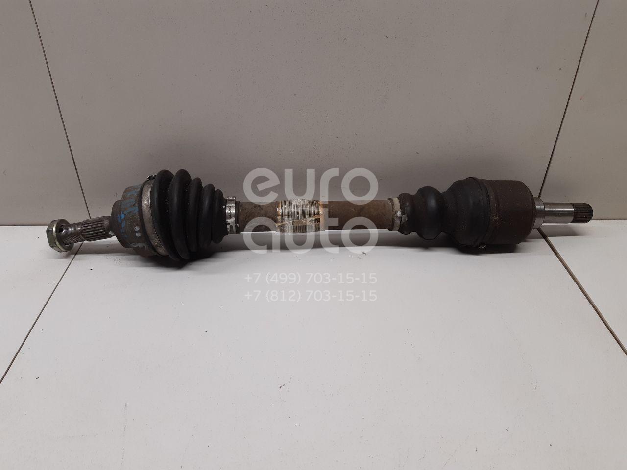 Полуось передняя левая для Peugeot,Citroen 307 2001-2008;C4 2005-2011 - Фото №1