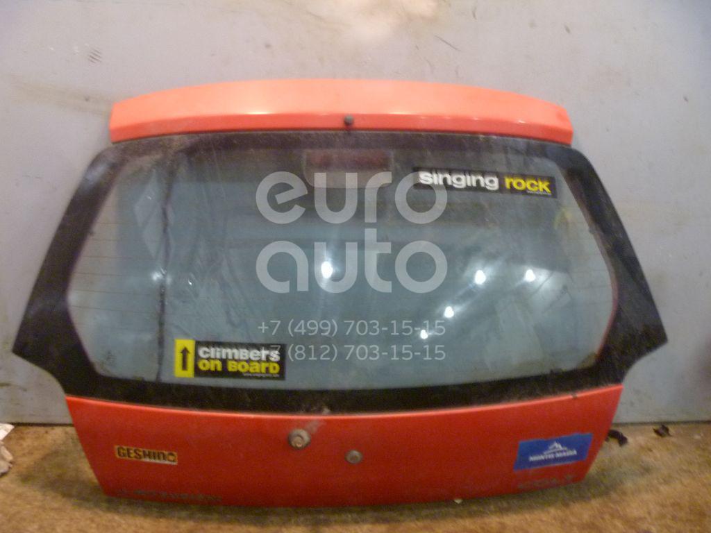 Дверь багажника со стеклом для Mitsubishi Colt (CJ) 1996-2004 - Фото №1