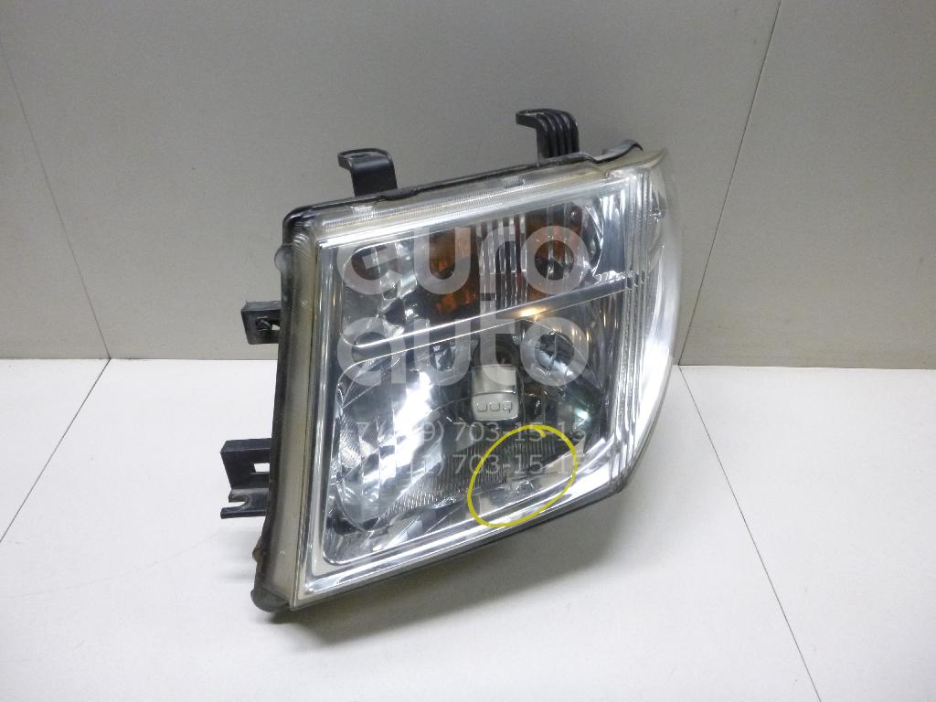 Фара левая для Nissan Pathfinder (R51) 2005-2014;Navara (D40) 2005-2015 - Фото №1