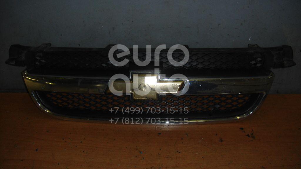 Решетка радиатора для Chevrolet Aveo (T250) 2005-2011 - Фото №1