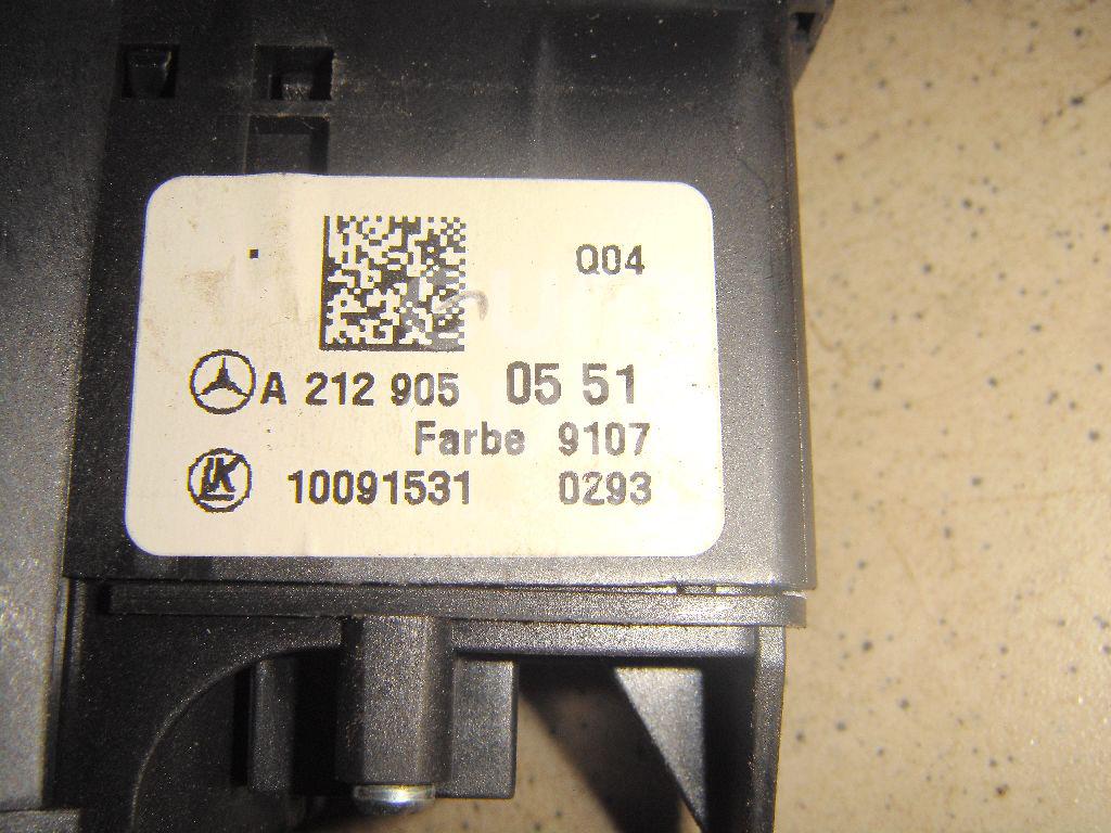 Переключатель света фар для Mercedes Benz W204 2007-2015;G-Class W463 1989>;GLK-Class X204 2008-2015;W212 E-Klasse 2009-2016;C207 E-Coupe 2009>;W166 M-Klasse (ML/GLE) 2011>;W246 B-klasse 2012>;GL-Class X166 (GL/GLS) 2012>;W218 CLS 2011> - Фото №1