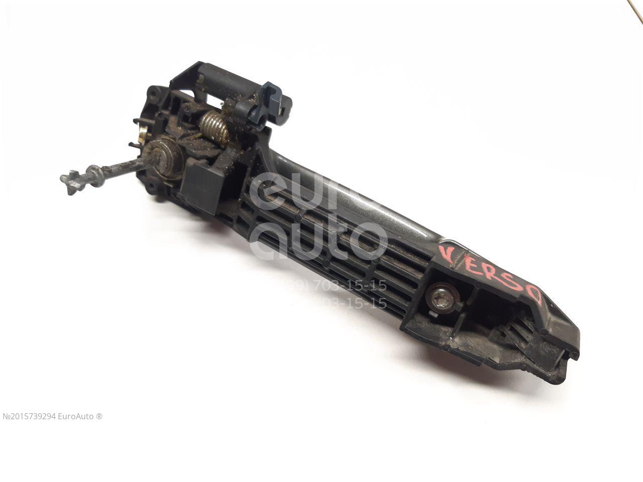 Ручка двери передней наружная левая для Toyota CorollaVerso 2004-2009 - Фото №1