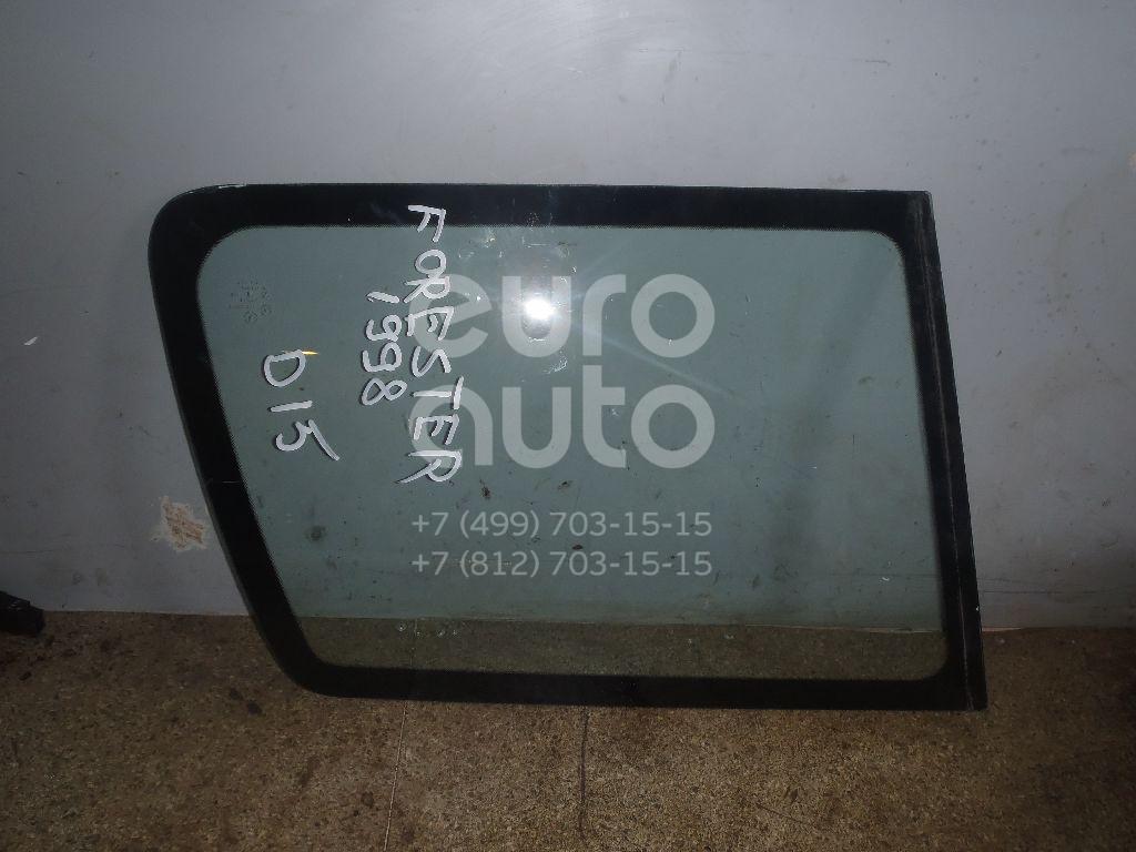 Стекло кузовное глухое левое для Subaru Forester (S10) 1997-2000;Forester (S10) 2000-2002 - Фото №1