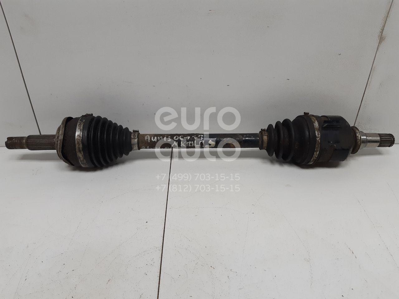 Полуось передняя левая для Toyota Auris (E15) 2006-2012;Corolla E15 2006-2013 - Фото №1