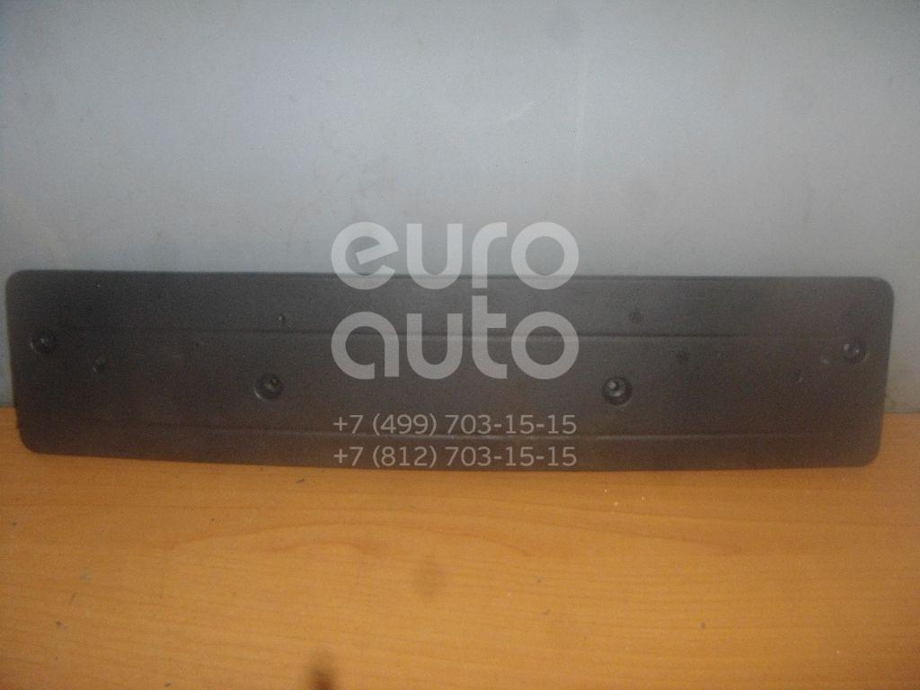 Накладка переднего бампера под номер для BMW X5 E53 2000-2007 - Фото №1