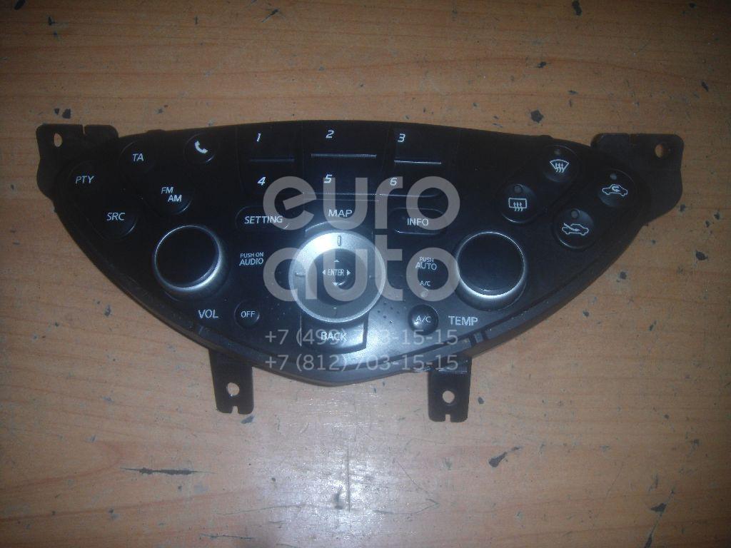 Блок управления климатической установкой для Nissan Primera P12E 2002-2007 - Фото №1