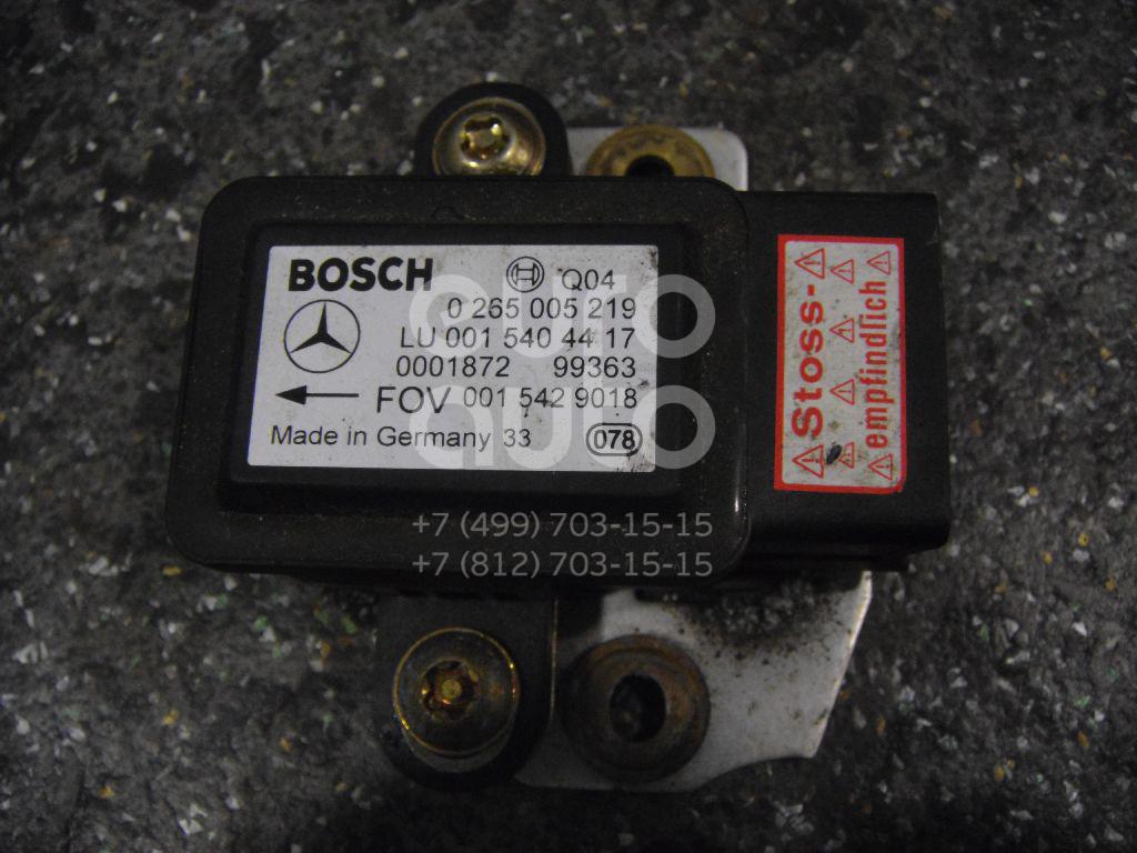 Датчик ускорения для Mercedes Benz A140/160 W168 1997-2004;W220 1998-2005;C208 CLK coupe 1997-2002;G-Class W463 1989>;W215 coupe 1999-2006;R230 SL 2001-2012;W210 E-Klasse 2000-2002;W211 E-Klasse 2002-2009;VANEO W414 2001-2006 - Фото №1