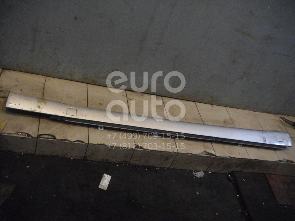 Накладка на порог (наружная) для Mercedes Benz W220 1998-2005 - Фото №1