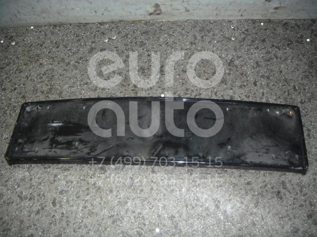 Накладка переднего бампера под номер для BMW 3-серия E92/E93 2006-2012 - Фото №1