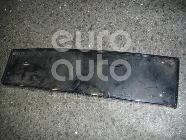 Накладка переднего бампера под номер для BMW 3-серия E92/E93 2006-2012 - Фото №1