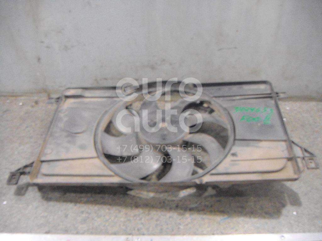 Вентилятор радиатора для Ford Focus II 2008-2011;Focus II 2005-2008;C-MAX 2003-2011 - Фото №1