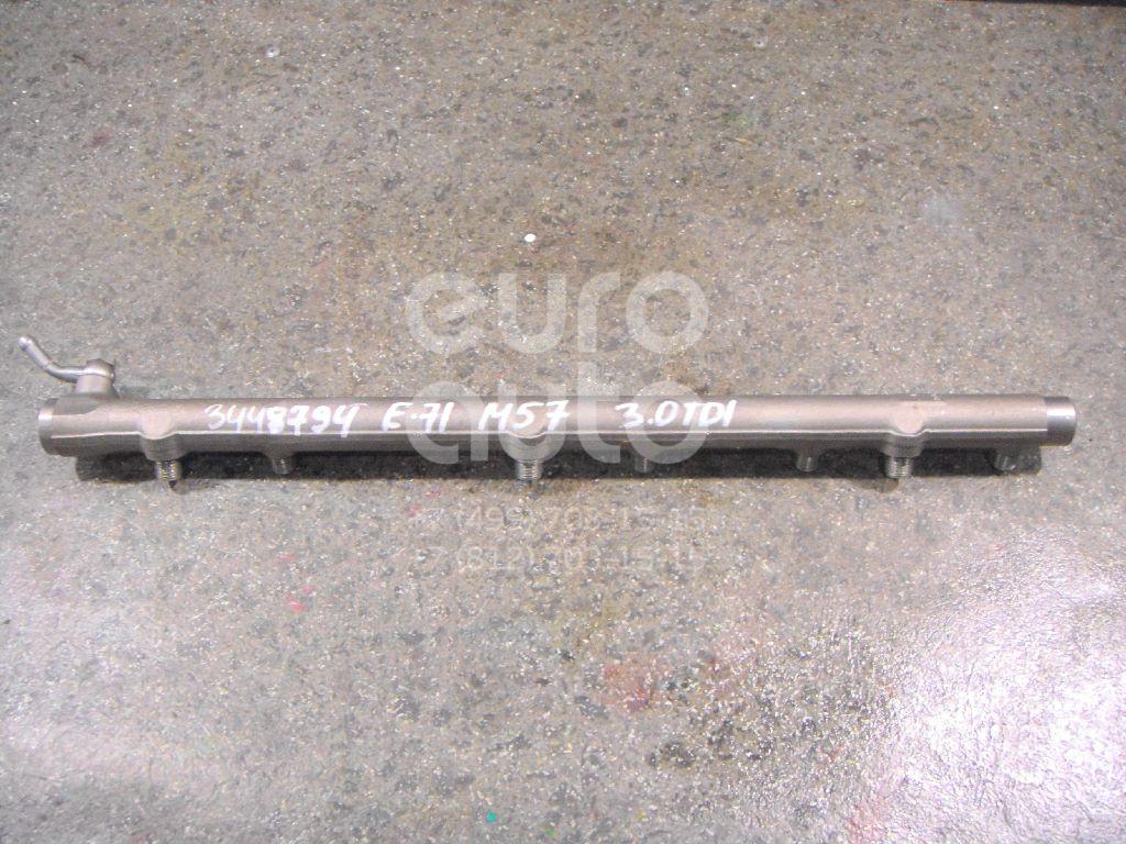 Рейка топливная (рампа) для BMW X6 E71 2008-2014;7-серия E65/E66 2001-2008;X3 E83 2004-2010;3-серия E90/E91 2005-2012;5-серия E60/E61 2003-2009;X5 E70 2007-2013;3-серия E92/E93 2006-2012 - Фото №1