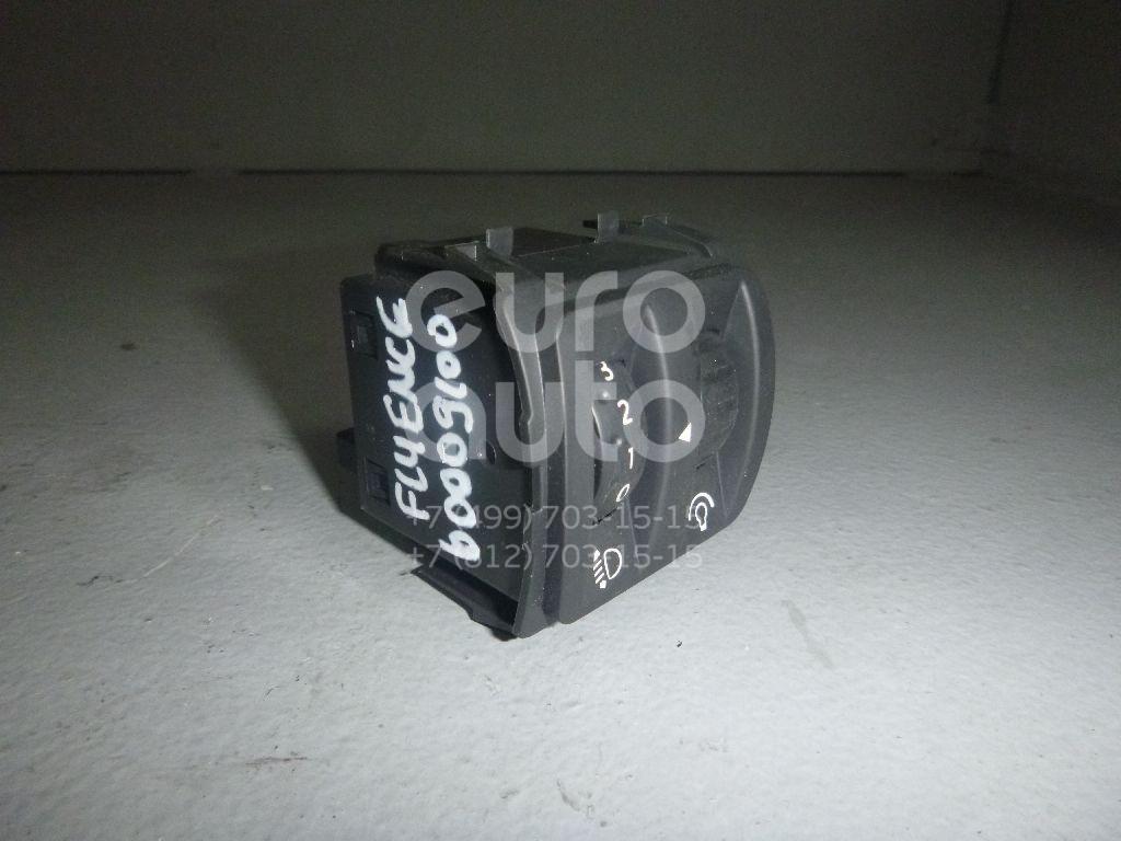 Кнопка корректора фар для Renault Fluence 2010>;Megane III 2009-2016;Latitude 2010-2015;Clio IV 2012> - Фото №1