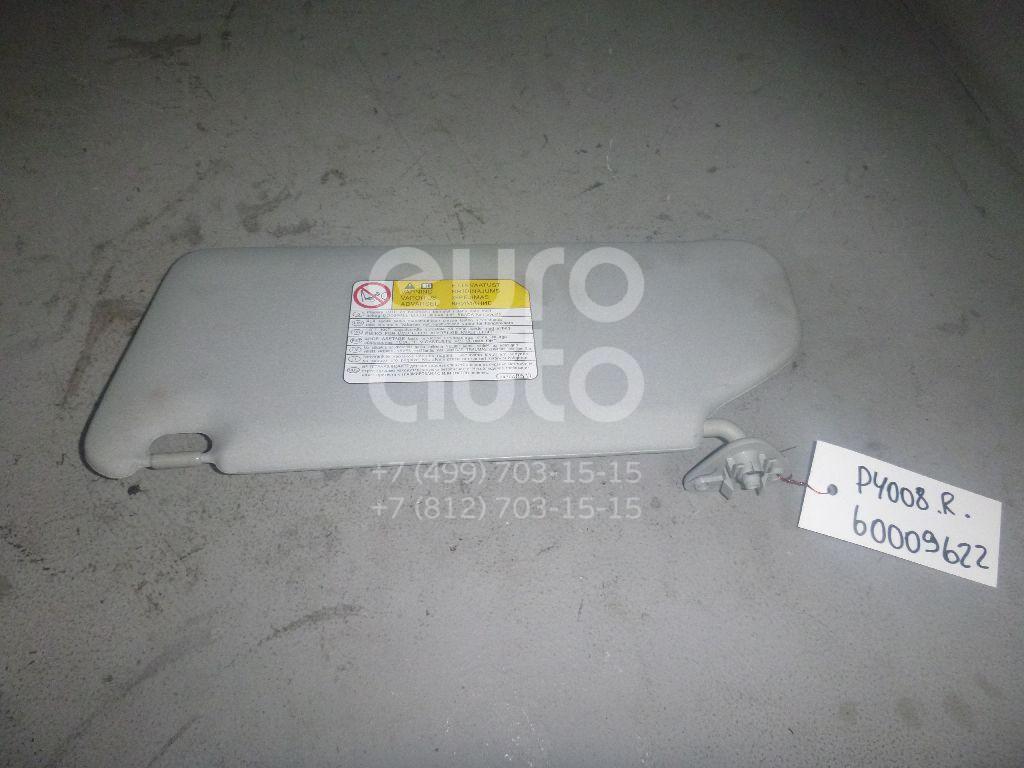 Козырек солнцезащитный (внутри) для Peugeot,Citroen 4008 2012>;C4 Aircross 2012> - Фото №1