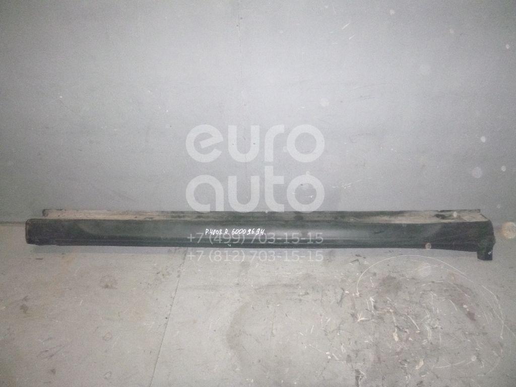 Накладка на порог (наружная) для Peugeot,Citroen 4008 2012>;C4 Aircross 2012> - Фото №1