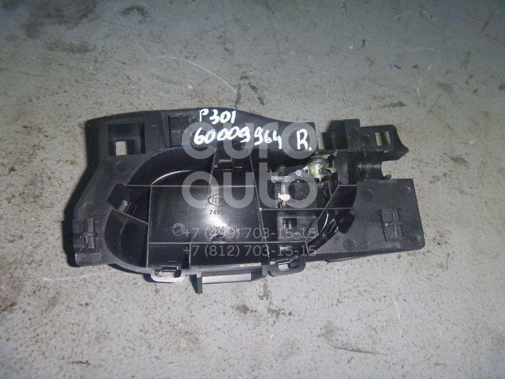 Ручка двери внутренняя правая для Peugeot,Citroen 301 2013>;C5 2008>;C4 II 2011>;DS4 2011-2015;508 2010>;208 2012>;C-Elysee 2012>;2008 2013>;C4 Grand Picasso 2014>;C4 Picasso 2014> - Фото №1