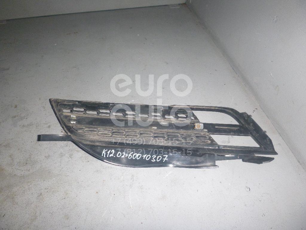 Решетка радиатора левая для Nissan Micra (K12E) 2002-2010 - Фото №1