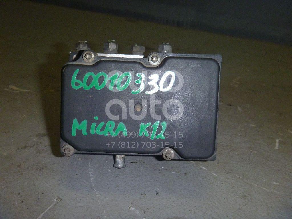 Блок ABS (насос) для Nissan Micra (K12E) 2002-2010 - Фото №1