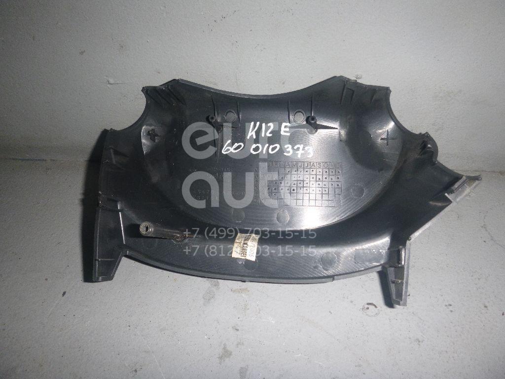 Кожух рулевой колонки верхний для Nissan Micra (K12E) 2002-2010 - Фото №1
