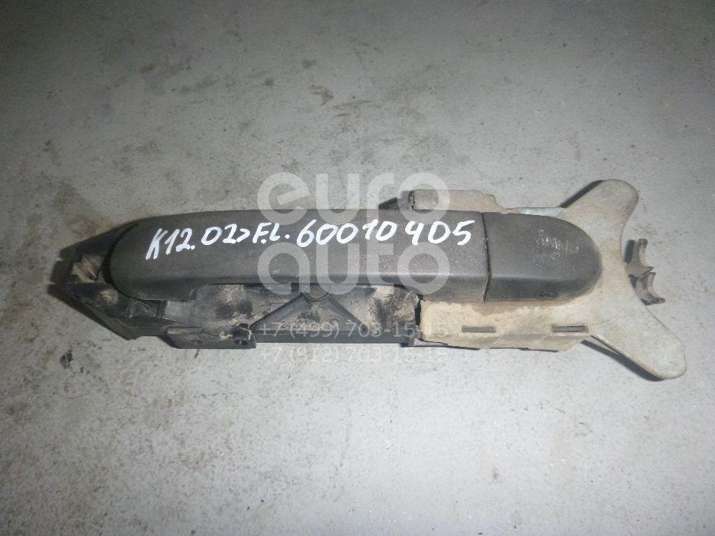 Ручка двери передней наружная левая для Nissan Micra (K12E) 2002-2010 - Фото №1