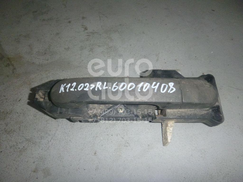 Ручка двери задней наружная левая для Nissan Micra (K12E) 2002-2010 - Фото №1