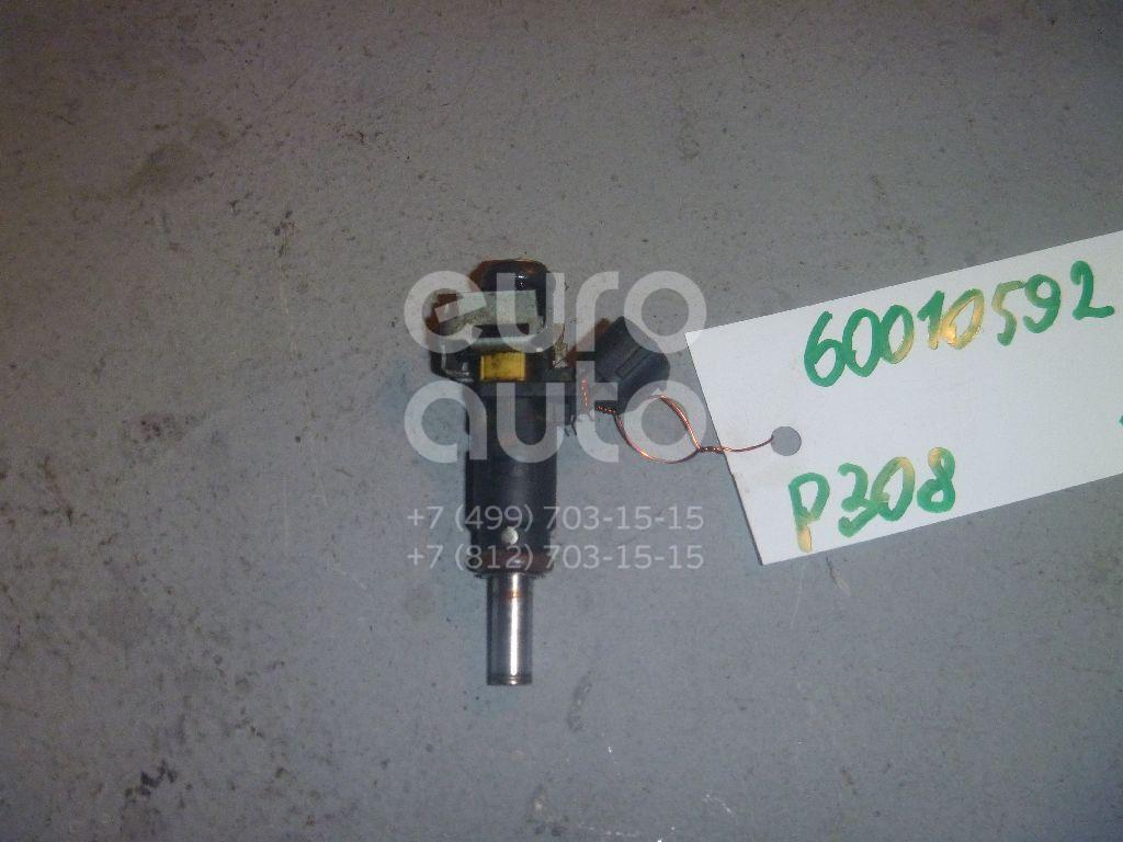 Форсунка инжекторная электрическая для Peugeot,Citroen,Mini 308 I 2007-2015;C4 2005-2011;207 2006-2013;Cooper 2000>;Partner Tepee(B9) 2008>;3008 2010>;Berlingo (NEW) (B9) 2008>;C4 II 2011>;DS4 2011-2015;DS3 2009-2015;C3 2009-2016;C3 Picasso 2008> - Фото №1