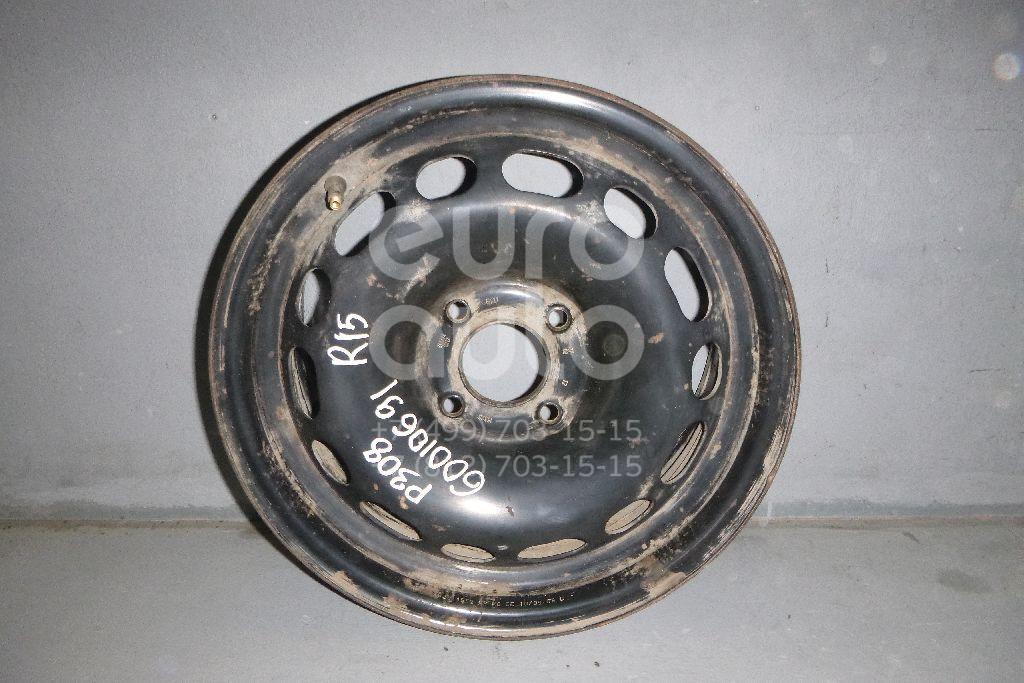 Диск колесный железо для Peugeot,Citroen 308 I 2007-2015;C4 II 2011>;408 2012> - Фото №1