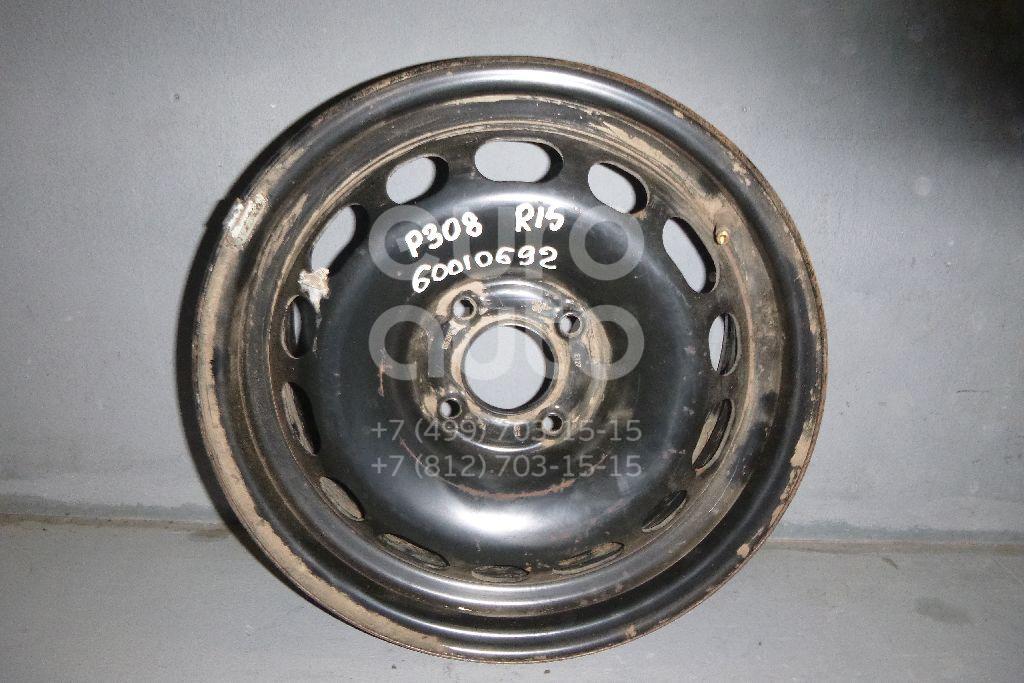Диск колесный железо для Peugeot,Citroen 308 I 2007-2015;C4 II 2011>;408 2012> - Фото №1