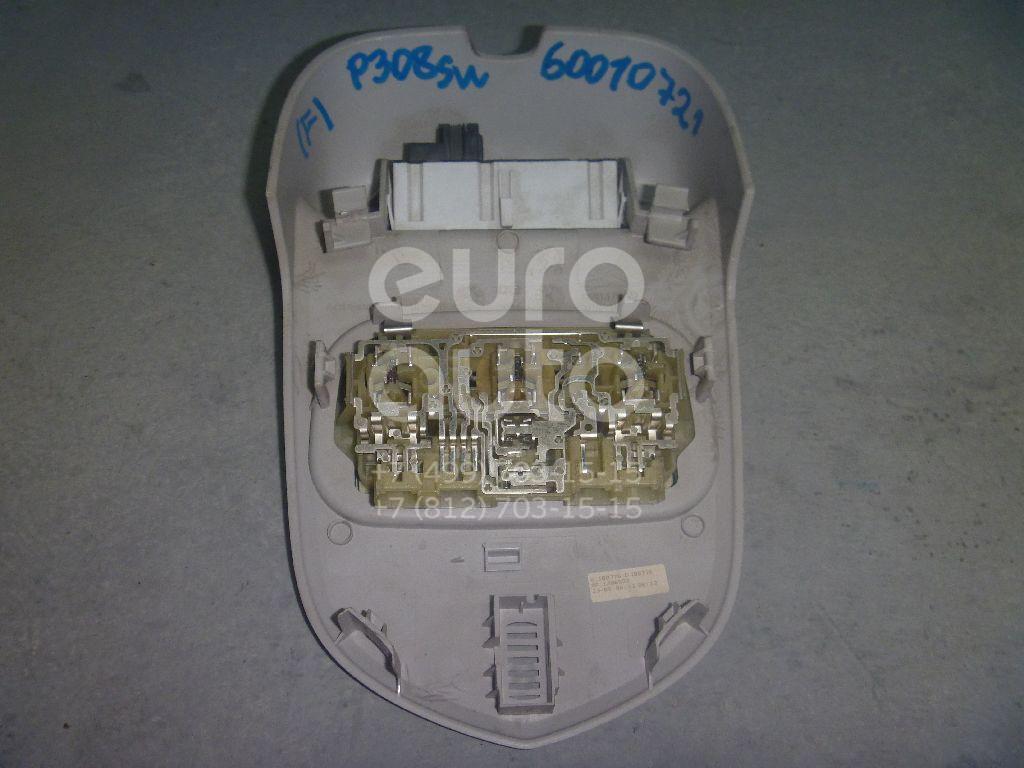 Плафон салонный для Peugeot,Citroen 308 I 2007-2015;C4 2005-2011;C2 2003-2008;C8 2002-2014;807 2002-2012;207 2006-2013;307 2001-2008;C3 2002-2009;C4 Picasso 2006-2014;C5 2008>;C4 Grand Picasso 2006-2014;Partner Tepee(B9) 2008>;3008 2010> - Фото №1