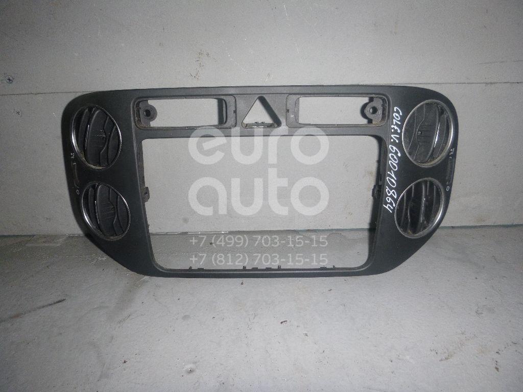 Рамка магнитолы для VW Golf V Plus 2005-2014 - Фото №1