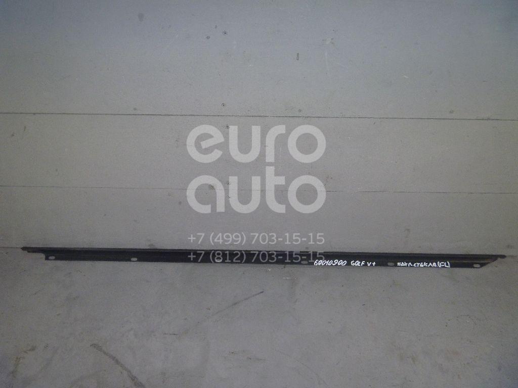 Накладка стекла переднего левого для VW Golf V Plus 2005-2014 - Фото №1