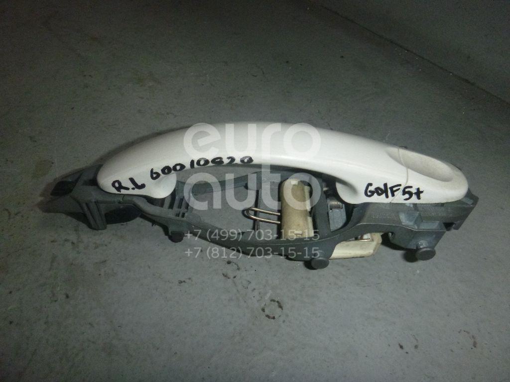 Ручка двери задней наружная левая для VW Golf Plus 2005-2014 - Фото №1