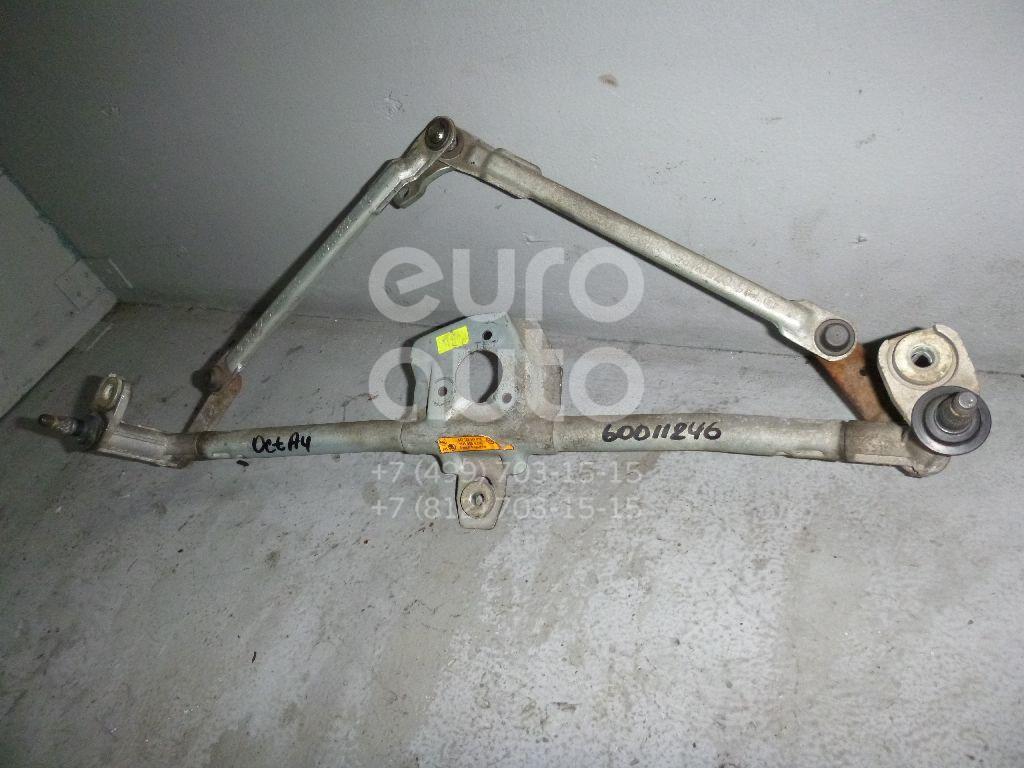Трапеция стеклоочистителей для Skoda,Audi,VW Octavia (A4 1U-) 2000-2011;A3 (8L1) 1996-2003;Octavia 1997-2000;Golf IV/Bora 1997-2005 - Фото №1