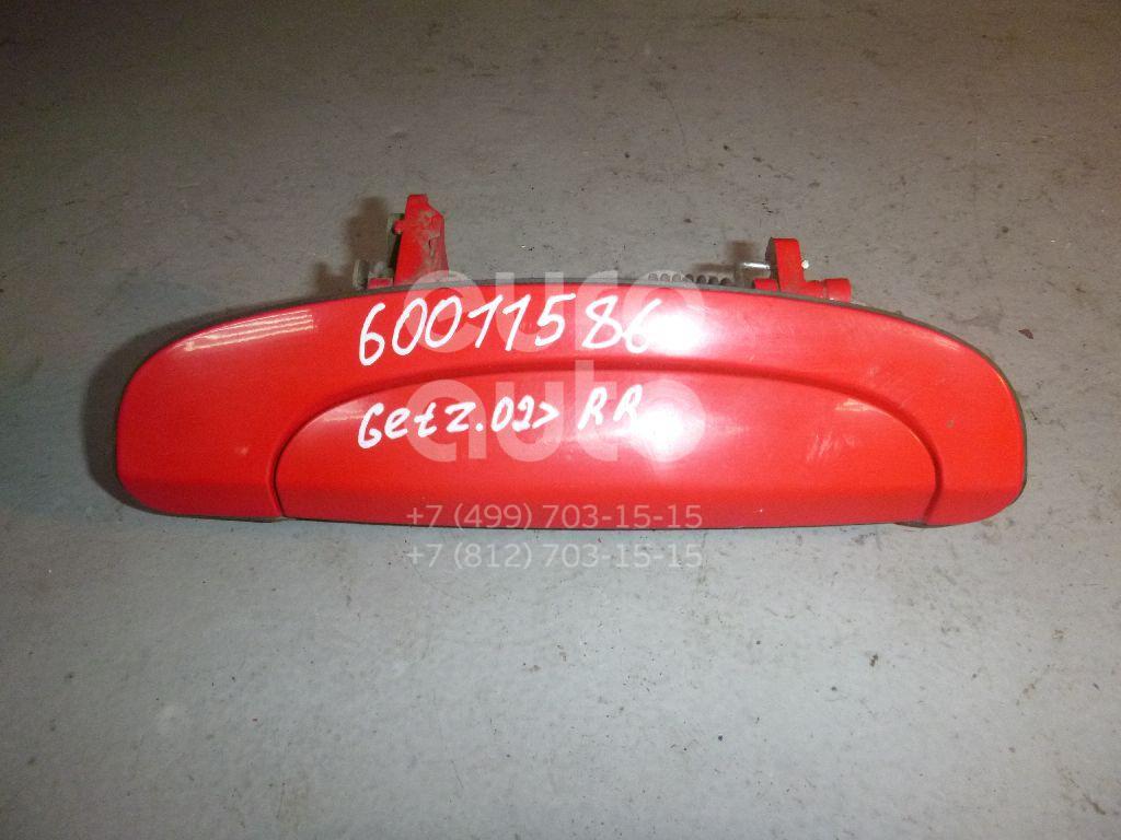 Ручка двери задней наружная правая для Hyundai Getz 2002-2010 - Фото №1