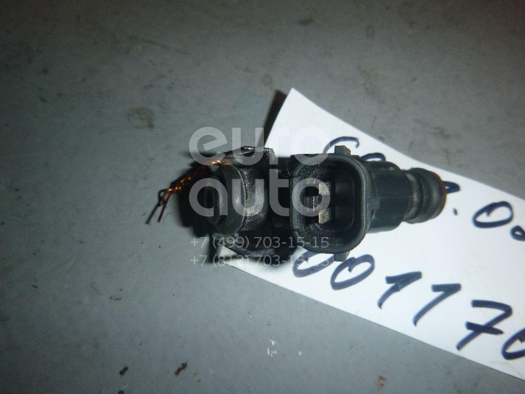 Форсунка инжекторная электрическая для Hyundai,Kia Getz 2002-2010;Coupe (RD) 1996-2002;Elantra 2000-2006;Matrix 2001-2010;Coupe (GK) 2002-2009;Cerato 2004-2008;Accent II (+ТАГАЗ) 2000-2012;Atos Prime 1999-2007 - Фото №1