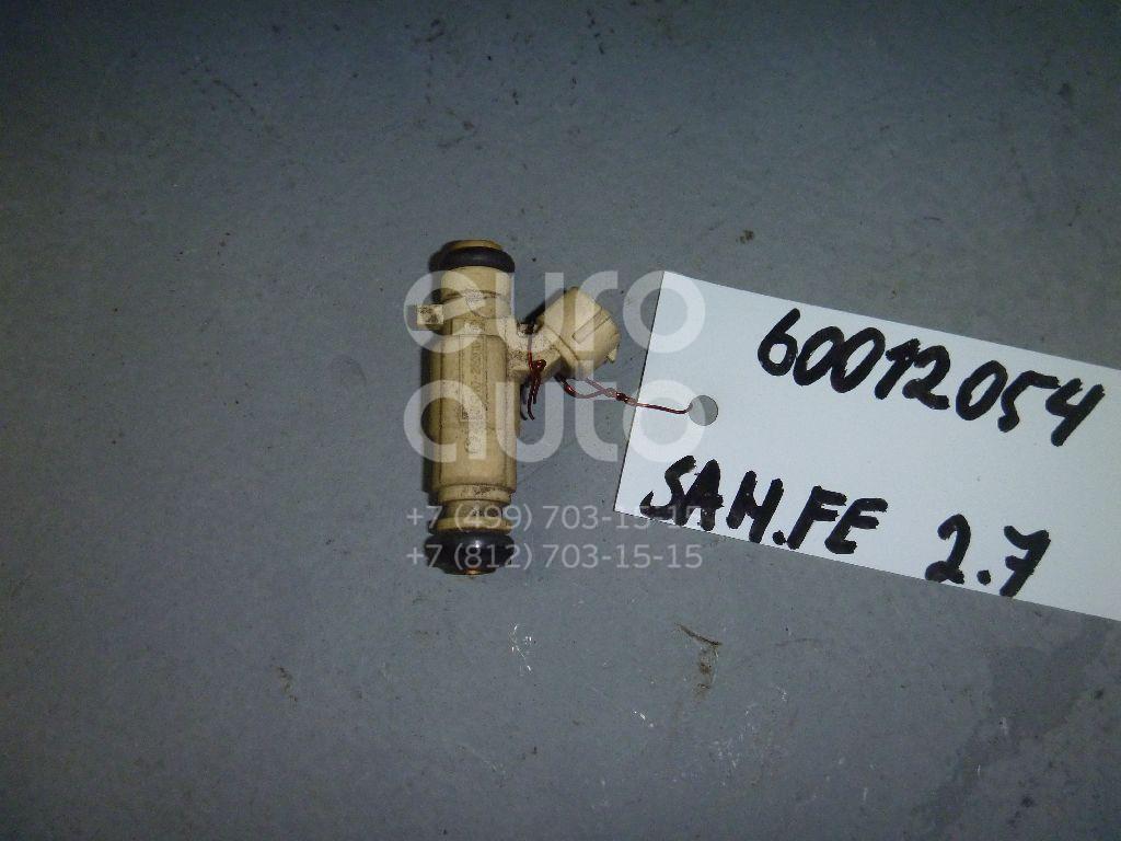Форсунка инжекторная электрическая для Hyundai,Kia Santa Fe (CM) 2006-2012;Elantra 2000-2005;Matrix 2001-2010;Coupe (GK) 2002-2009;Tucson 2004-2010;Sportage 2004-2010;Trajet 2000-2009;Grandeur (IV) 2005-2010;i30 2007-2012 - Фото №1