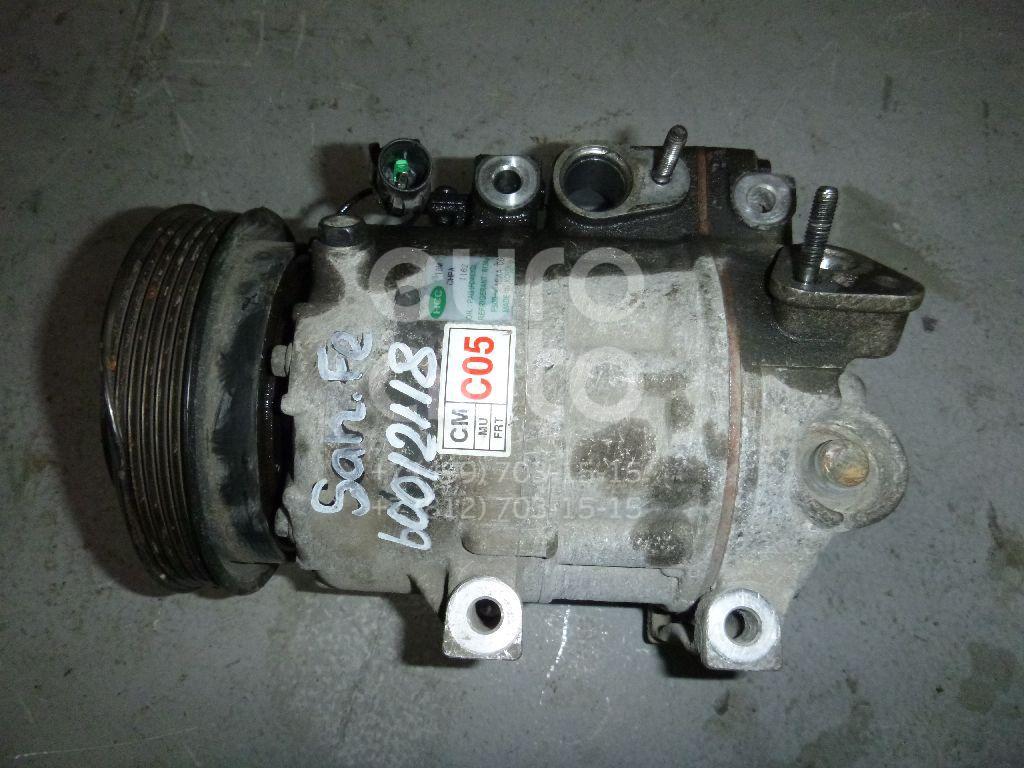 Компрессор системы кондиционирования для Hyundai Santa Fe (CM) 2006-2012 - Фото №1