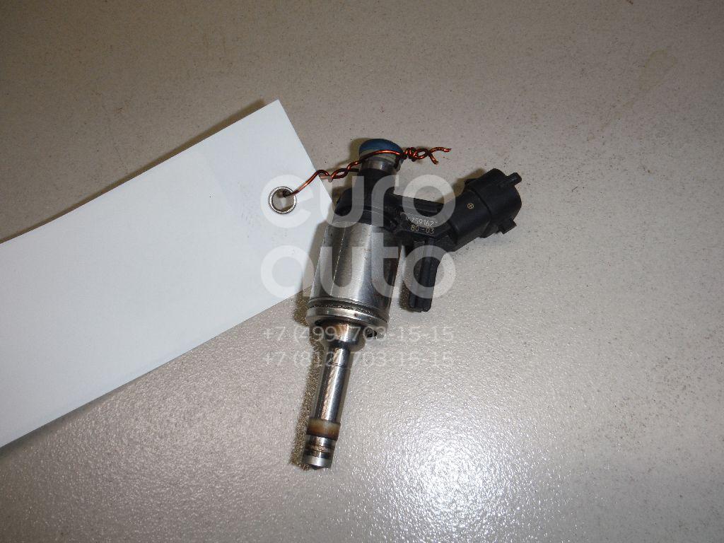 Форсунка инжекторная электрическая для Citroen,Peugeot,BMW,Mini C5 2008>;3008 2010>;C4 II 2011>;DS4 2011-2015;508 2010>;1-серия F20/F21 2011>;RCZ 2010-2014;3-серия F30/F31 2011>;Countryman R60 2010-2016;R56 2005-2014;408 2012>;DS5 2012-2015;Paceman R61 2012> - Фото №1
