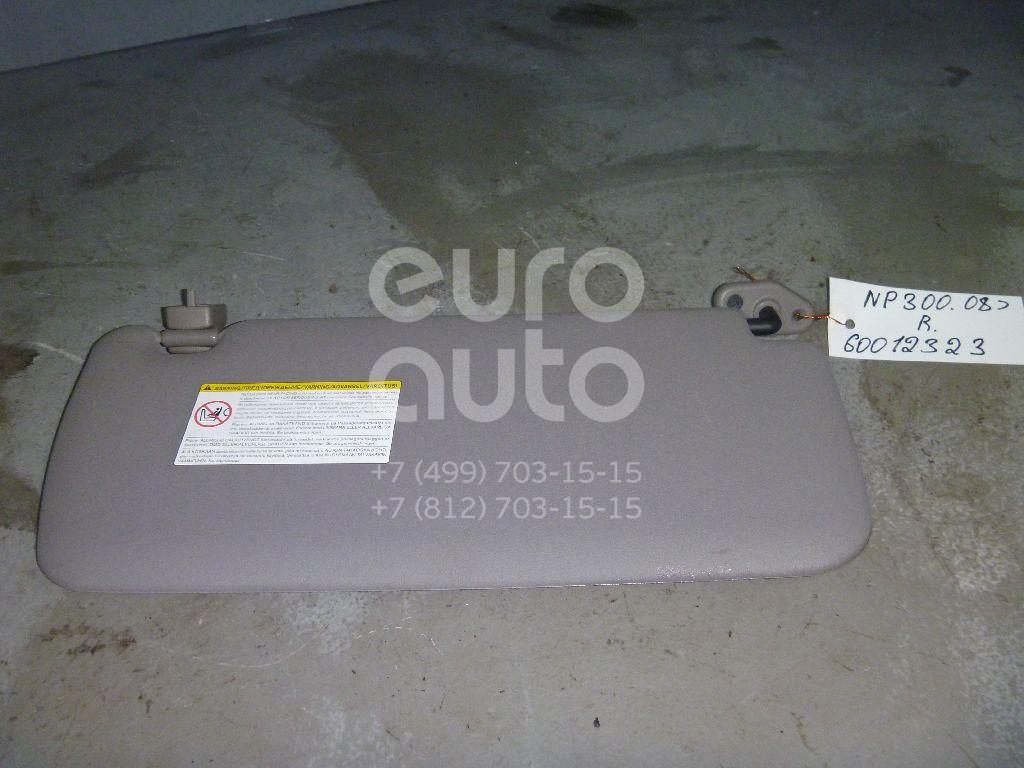 Козырек солнцезащитный (внутри) для Nissan NP300 2008> - Фото №1