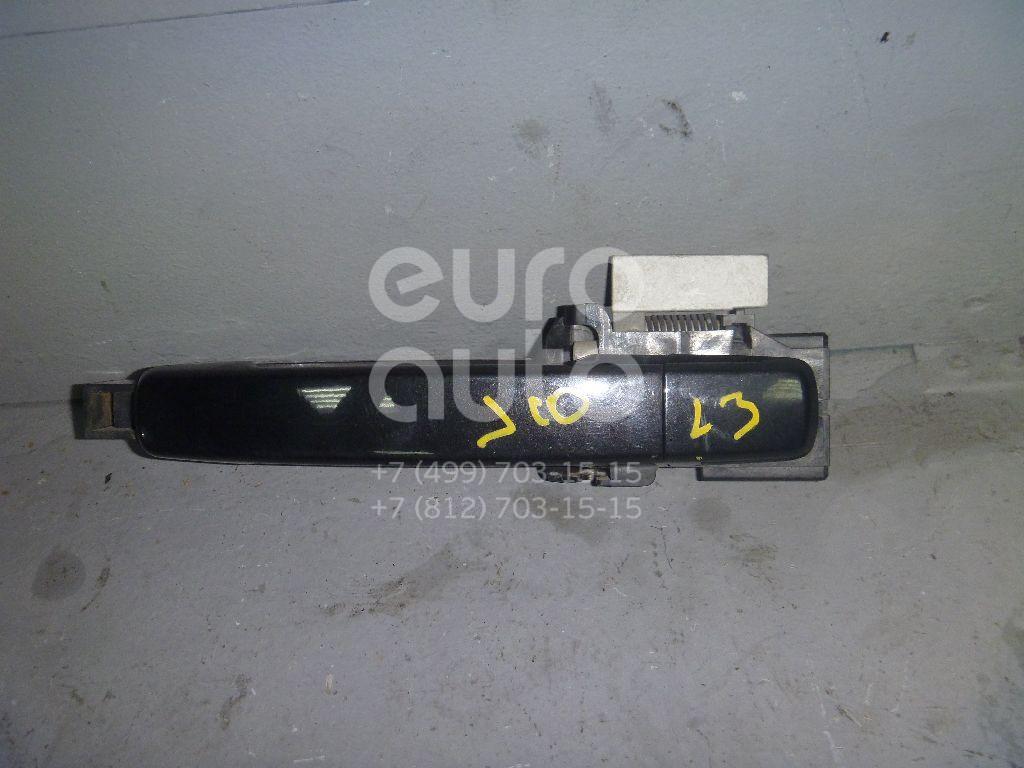 Ручка двери задней наружная левая для Nissan Qashqai (J10) 2006-2014 - Фото №1