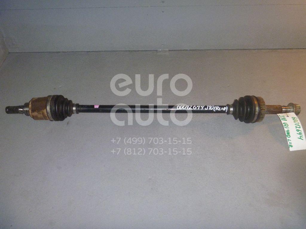 Полуось задняя для Nissan Qashqai (J10) 2006-2014;Qashqai+2 (JJ10) 2008-2014 - Фото №1
