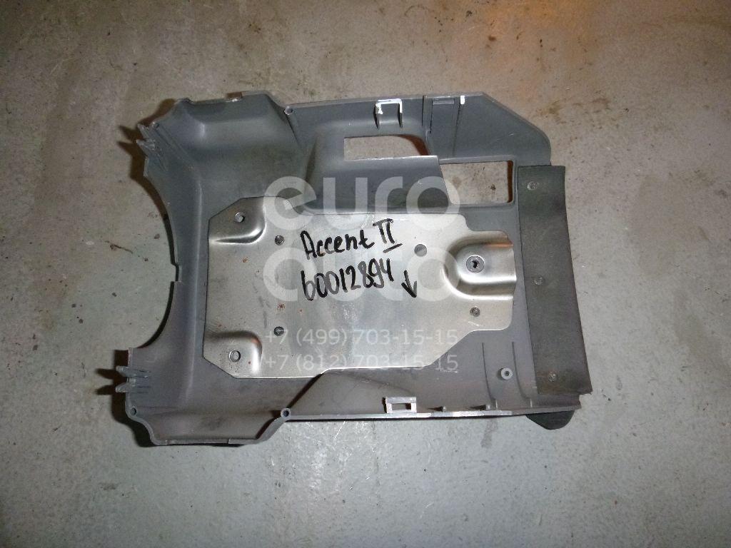 Кожух рулевой колонки нижний для Hyundai Accent II (+ТАГАЗ) 2000-2012 - Фото №1