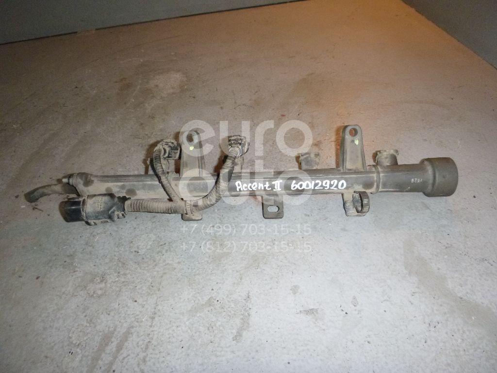 Рейка топливная (рампа) для Hyundai Accent II (+ТАГАЗ) 2000-2012;Getz 2002-2010 - Фото №1