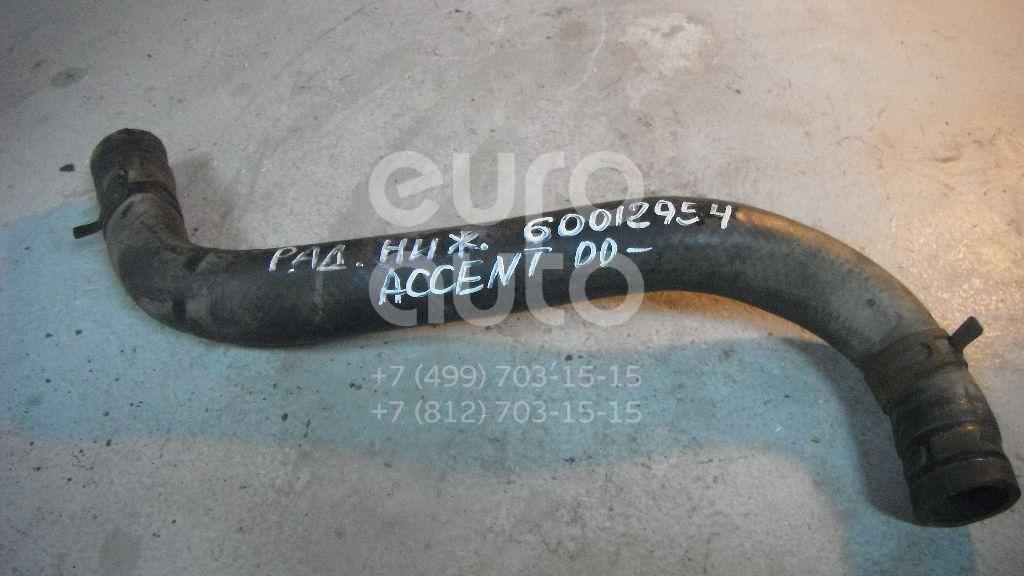 Патрубок радиатора для Hyundai Accent II (+ТАГАЗ) 2000-2012 - Фото №1