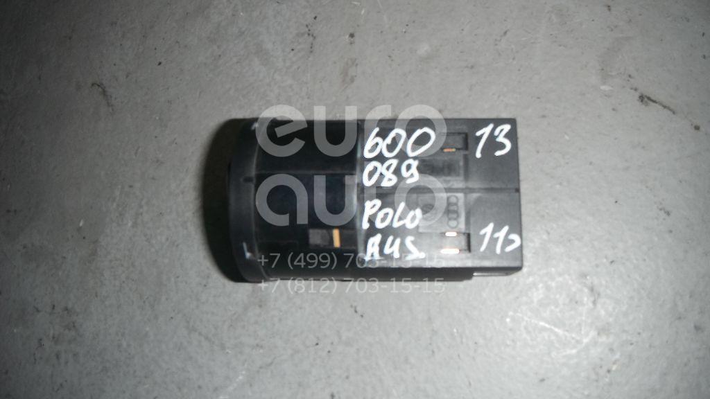 Переключатель света фар для VW Polo (Sed RUS) 2011>;New Beetle 1998-2010;Sharan 2000-2006;Caddy III 2004-2016;Polo 2001-2009;Transporter T5 2003-2015;Polo (HB) 2009>;Amarok 2010> - Фото №1