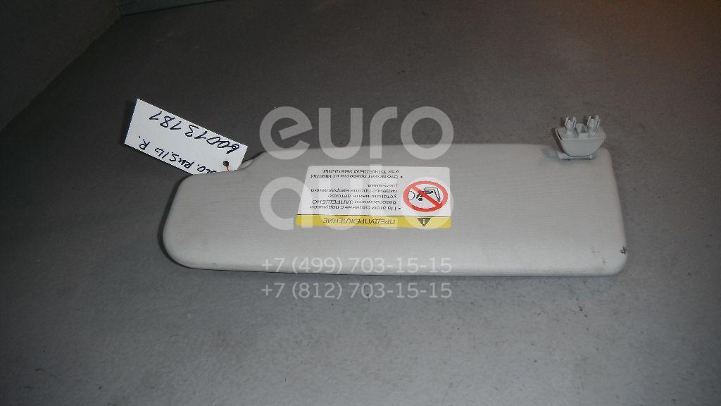 Козырек солнцезащитный (внутри) для VW Polo (Sed RUS) 2011> - Фото №1