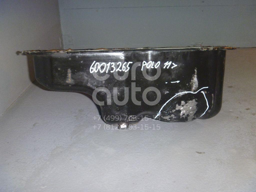 Поддон масляный двигателя для VW,Seat,Skoda Polo (Sed RUS) 2011>;Ibiza V 2008>;Fabia 2007-2015;Roomster 2006-2015;Jetta 2011>;Rapid 2013>;Toledo 2013> - Фото №1