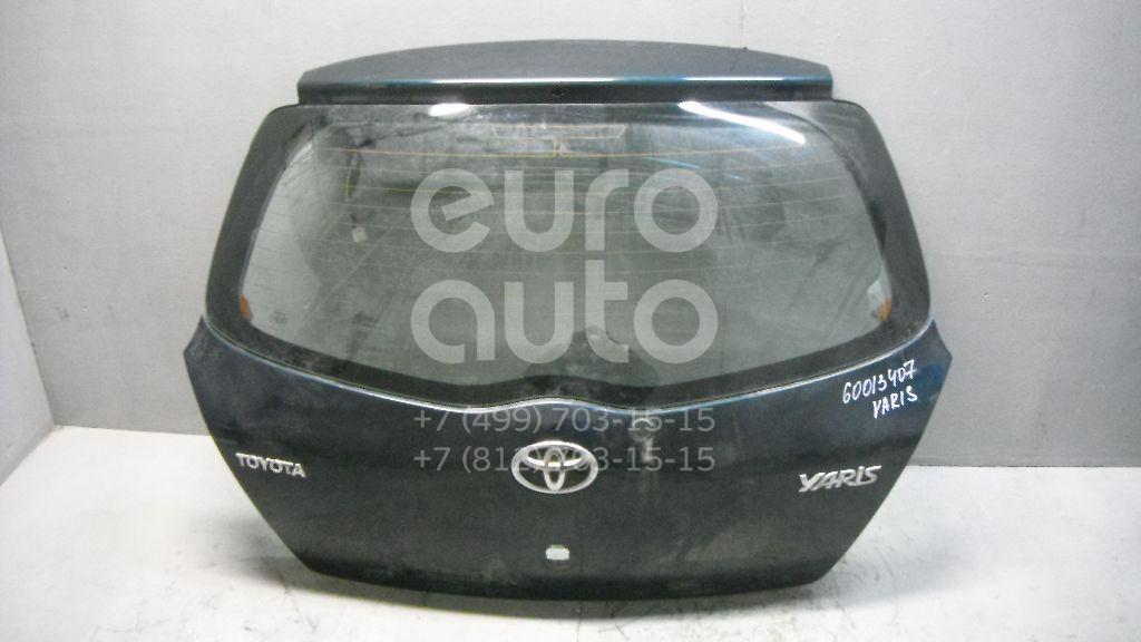 Дверь багажника со стеклом для Toyota Yaris 2005-2011 - Фото №1