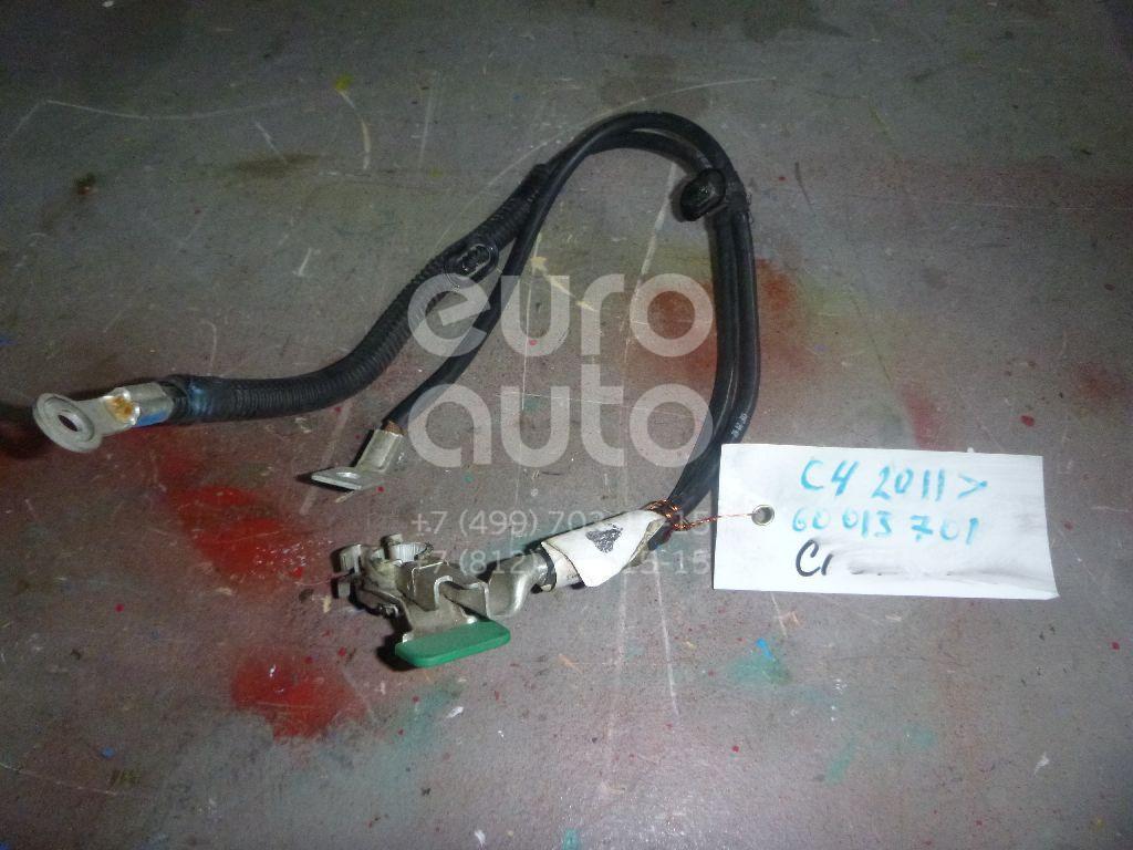 Клемма аккумулятора минус для Citroen,Peugeot C4 II 2011>;307 2001-2007;308 I 2007-2015;3008 2010>;Berlingo (NEW) (B9) 2008>;5008 2009> - Фото №1