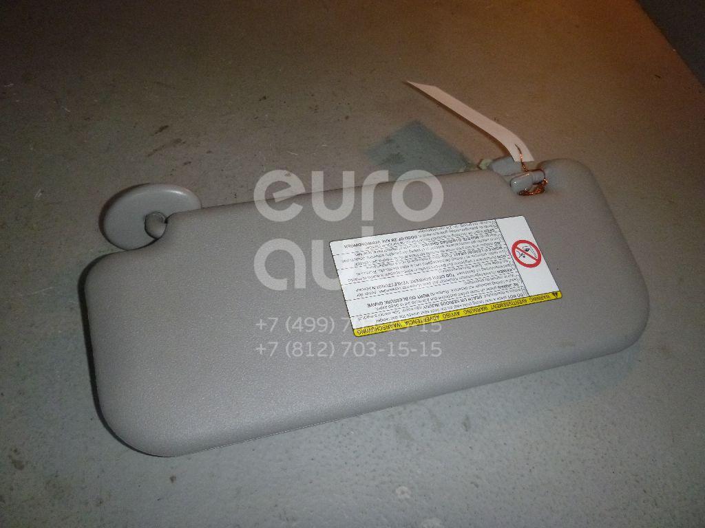 Козырек солнцезащитный (внутри) для Toyota Yaris 2005-2011 - Фото №1
